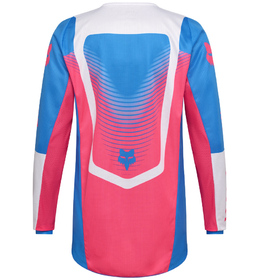 Maillot cross Fox 180 Collect Bleu-Rose 2026 Dos