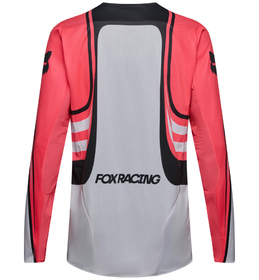 Maillot cross Fox 180 Draft Blanc 2027 Dos