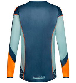 Maillot cross Fox 180 Image Print Bleu 2026 Dos