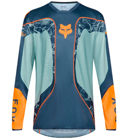 Maillot cross Fox 180 Image Print Bleu 2026
