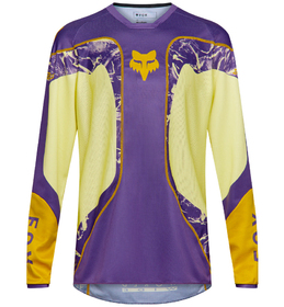Maillot cross Fox 180 Image Print Jaune 2026