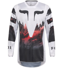 Maillot cross Fox 180 Kairos Blanc 2026