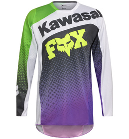Maillot cross Fox 180 Kawasaki 2026