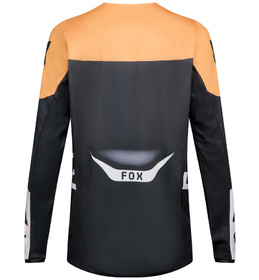 Maillot cross Fox 180 Noble Noir-Blanc 2026 Dos