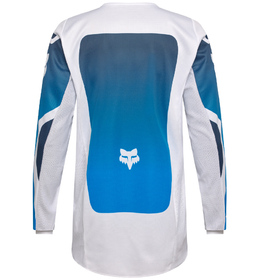 Maillot cross Fox 180 Shield Bleu 2026 Dos