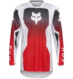 Maillot cross Fox 180 Shield Rouge Fluo 2026