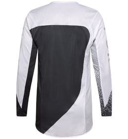 Maillot cross Fox Flexair Fracture Blanc 2026 Dos
