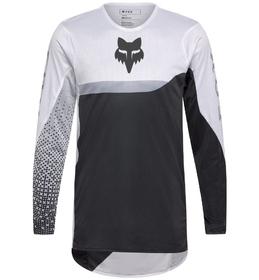 Maillot cross Fox Flexair Fracture Blanc 2026