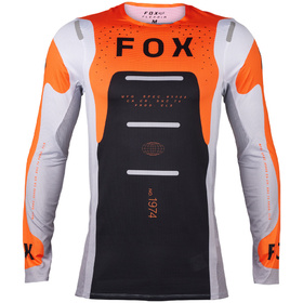 Maillot cross Fox Flexair Magnetic Orange Fluo 2024