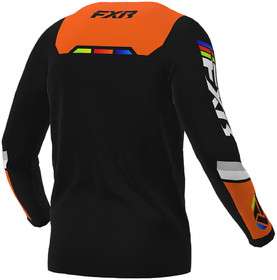 Maillot cross FXR Apex Orange 2026 Dos