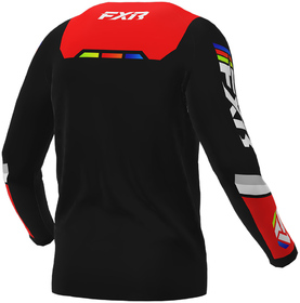 Maillot cross FXR Apex Rouge 2026 Dos