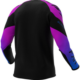 Maillot cross FXR Clutch Black-Blue 2027 Dos