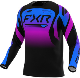 Maillot cross FXR Clutch Black-Blue 2027