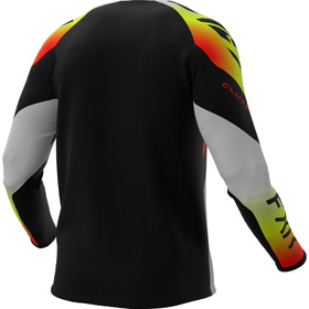 Maillot cross FXR Clutch Grey-Black 2027 Dos