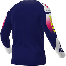 Maillot cross FXR Clutch Navy-Blanc 2026 Dos