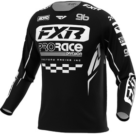 Maillot cross FXR Clutch Pro Black-White 2027