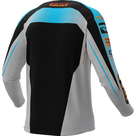 Maillot cross FXR Clutch Pro Grey-Sky 2027 Dos