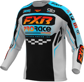 Maillot cross FXR Clutch Pro Grey-Sky 2027