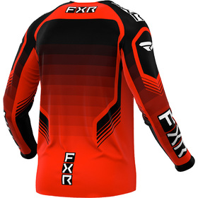Maillot cross FXR Clutch Pro Red-Black 2024 Dos
