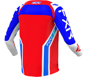 Maillot cross FXR Clutch Pro Rouge Dos