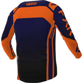 Maillot cross FXR Contender Midnight-Orange 2024 Dos