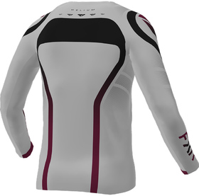 Maillot cross FXR Helium Infinity Silver 2026 Dos