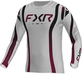 Maillot cross FXR Helium Infinity Silver 2026