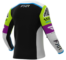 Maillot cross FXR Podium Gladiator Blanc 26.5 Dos