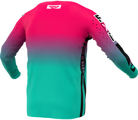 Maillot cross FXR Podium Pro Minty Coral Dos