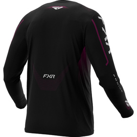 Maillot cross FXR Podium Relay Black-Plum 2027 Dos