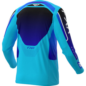 Maillot cross FXR Podium Relay Sky-Blue 2027 Dos