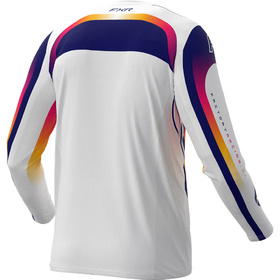 Maillot cross FXR Podium Swerve White-Navy 2027 Dos