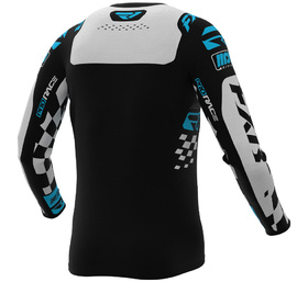 Maillot cross FXR Revo Daytona Blanc-Bleu 26.5 Dos