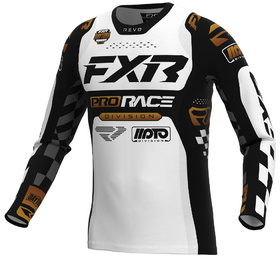 Maillot cross FXR Revo Daytona Blanc-Gold 26.5