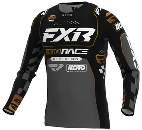 Maillot cross FXR Revo Daytona Noir-Gold 26.5
