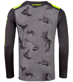 Maillot cross Kenny Force Camo Neon Yellow 2027 Dos