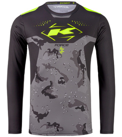Maillot cross Kenny Force Camo Neon Yellow 2027