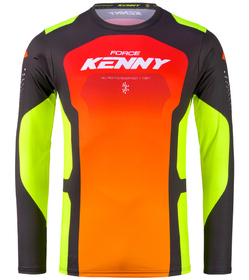 Maillot cross Kenny Force Race Red Neon Yellow 2027