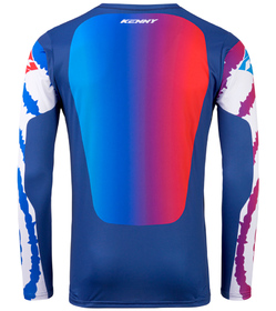 Maillot cross Kenny Force Spiral Patriot 2027 Dos