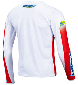 Maillot cross Kenny Performance 40TH Red Dos