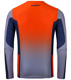 Maillot cross Kenny Performance Orange 2026 Dos