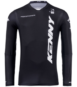 Maillot cross Kenny Performance Solid Black 2027