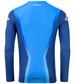 Maillot cross Kenny Performance Solid Blue 2027 Dos