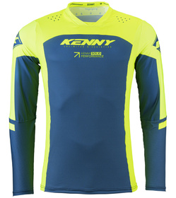 Maillot cross Kenny Performance Solid Neon Yellow 2024