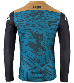 Maillot cross Kenny Performance Stone Blue 2024 Dos