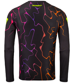 Maillot cross Kenny Performance Wave Black 2026 Dos