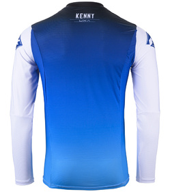 Maillot cross Kenny Performance Wave Blue 2024 Dos