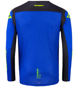 Maillot cross Kenny Titanium Blue 2027 Dos