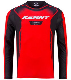Maillot cross Kenny Titanium Red 2027