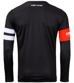 Maillot cross Kenny Track Dirt Black 2026 Dos